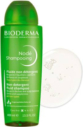 BIODERMA Node Shampooing - Non-Detergent Fluid Shampoo Cleanses, Respects and Protects