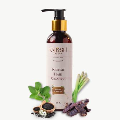 KAILASH TATTVA Reshmi Hair Shampoo – 100% Organic | Sulfate & Paraben Free
