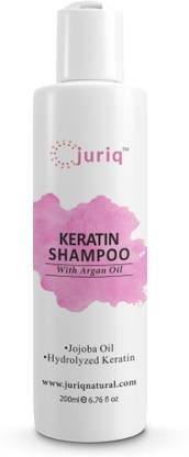 Juriq Keratin Shampoo 200 ml with argon oil For Smoother