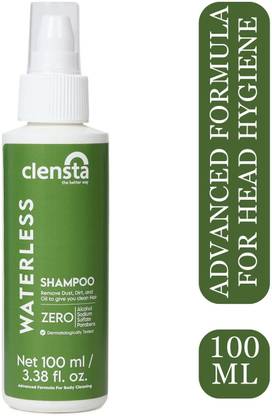 Clensta Waterless Shampoo|Use While Hiking, in Higher Altitudes, Bedridden Patients