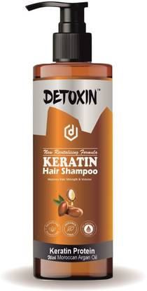 DETOXIN Keratin Shampoo Sulphatefree ParabenFree 200ml