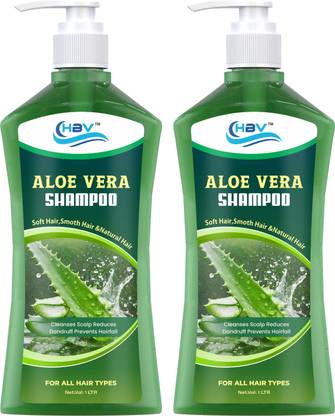 HBV Aloe Vera Shampoo for Soft, Smooth & Volumized Hair And Synthetic Perfume