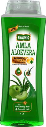 ENAUNIQ Natural Amla And Aloe vera Shampoo For Hair Nourishing