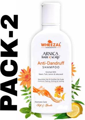 WHEEZAL ARNICA HAIR N SCALP ANTI-DANDRUFF SHAMPOO (PACK-2)