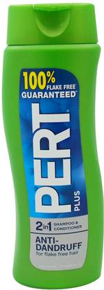 Pert Dandruff Control Pyrithione Zinc For Flake Free Hair 2 In 1 Shampoo Unisex