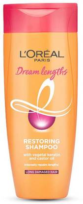 L'Oréal Paris Dream Lengths Shampoo | With Vegetal Keratin And Castor Oil