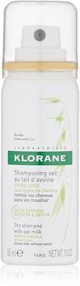 Klorane Gentle Dry Shampoo with Oat Milk, 1.06 Ounce