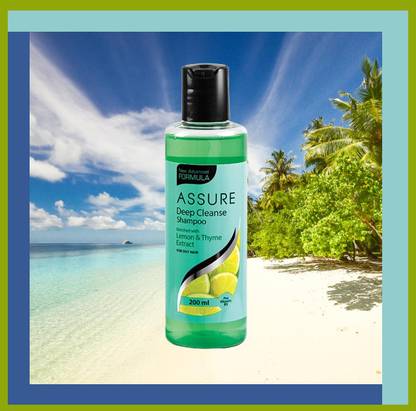 ASSURE Deep Cleanse Shampoo Enriched With Lemon & Thyme Extracts
