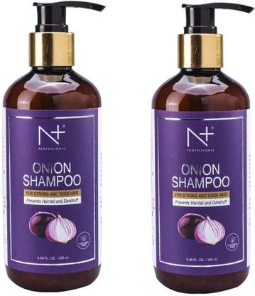 N PLUS PROFESSIONAL Onion Shampoo 300ML- PACK OF 2