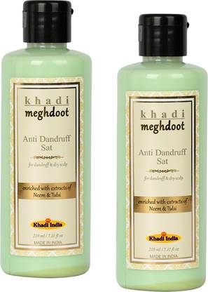 KHADI MEGHDOOT Antidandruff Shampoo 210ml (Pack of 2)
