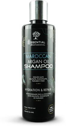 AR ESSENTIAL PROFESSIONAL Maroccan Argan Oil Shampoo 250ml for All Hair Damage Repair