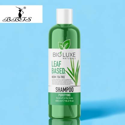 bbts NEW BIOLUXEE LEAF BASED NEEM & TEA TREE PURIFYING SHAMPOO