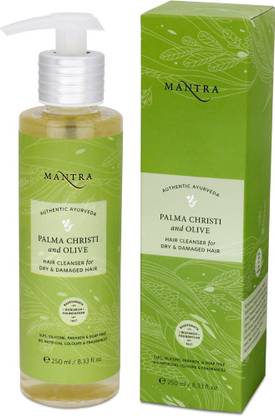 MANTRA Palma Christi and Olive Hair Cleanser for Dry & Damaged Hair