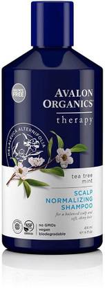 AVALON ORGANICS Scalp Normalizing Tea Tree Mint Shampoo
