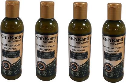 PATANJALI Kesh Kanti Advance Herbal Hair Expert Shampoo Pack of 4