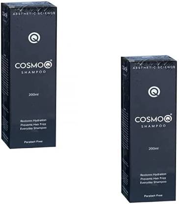 Glenston Super New Cosomo-Q Shampoo 100% Results (Pack of 2 * 100ml)