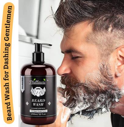 Phillauri Wash Soften Conditions Nourishes Beard Wash Cleanse & Refresh Beard