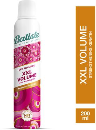 Batiste Instant Hair Refresh Dry Shampoo Volume Strengthening Keratin 200 ml, Pack of 1