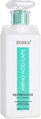 Scheibe x Jiessia Amino Acid 500ml Deep Cleansing, Easy To Rinse, Repairing Shampoo