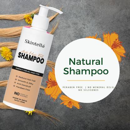 Skintella Advanced Anti-Dandruff Shampoo | Hair Growth | Hair Fall Control
