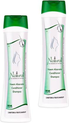 NATURAL The Essence of Nature Shampoo with Conditioner for Dull and Dry Hair (Pack of 2)