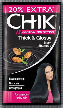 Chik badam protien shampoo pack of 100 pouch