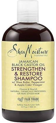 Shea Moisture Jamaican Black Castor Oil Strengthen, Grow And Restore Shampoo, 13 Ounce