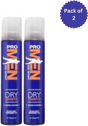PROMEN Dry Spray Shampoo For Turbaned Hair Men Instant Refresh Hair Wash Pack of 2 Each
