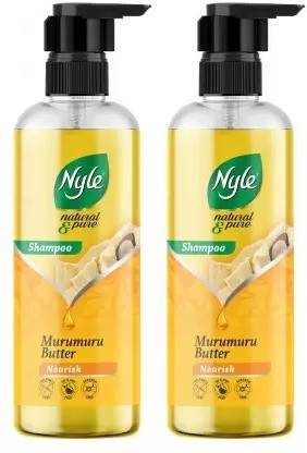 Nyle Natural & Pure Nourish Shampoo With Murumuru Butter, 300 ml x 2