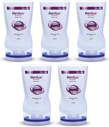 Revilus Shampoo with Procapil & Biotin for Deep Conditioning, 100ml x Pack of 5