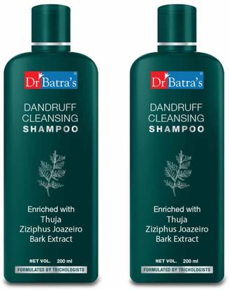 Dr Batra's Dandruff Cleansing Shampoo Enriched With Thuja (200 ML)