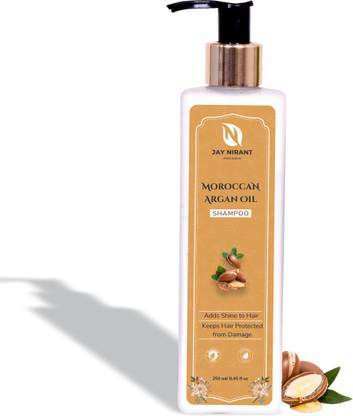 jay nirant organic moroccan argan oil shampoo shine to hair & hair protected from damage