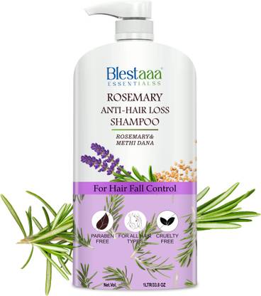 blestaaa essentialss Rosemary Oil Dandruff Free Shampoo For Dandruff & Scalp Control With Tea Tree