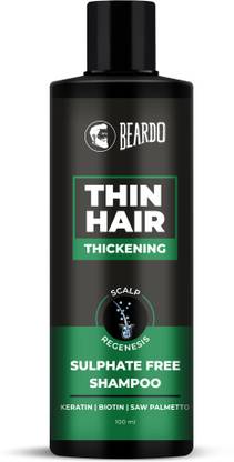 BEARDO Thin Hair Thickening Sulphate Free Shampoo | For Strong & Thick Hair
