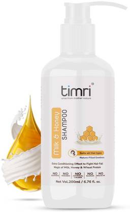 Timri Sulphate Free 'Milk & Honey Shampoo' for Daily Use, Naturally Made