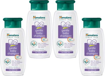 HIMALAYA GENTLE BABY SHAMPOO 200ml ( Pack of 4 )