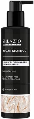 shlazio Professional Argan Shampoo Sulphate And Paraben Free Natural Argan Extract