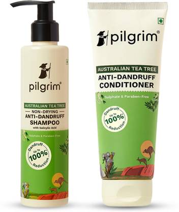Pilgrim Australian Tea Tree Anti-Dandruff Shampoo and Conditioner
