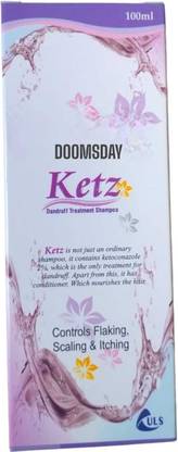 DOOMSDAY dandruff free shampoo ketz 100 ml pack of 1