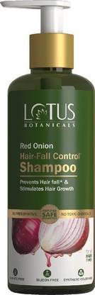 Lotus Botanicals Red Onion Control Shampoo | Prevent Hair Fall & Stimulates Hair Growth