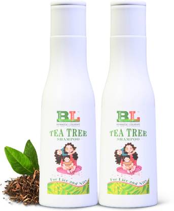 Botanical Luxuriate TEA TREE SHAMPOO FOR LICE AND NITS Pack of 2