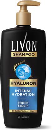 LIVON Hyaluron Shampoo for Women & Men |Hydrates Dry & Dull Hair |2x Soft & Shiny Hair