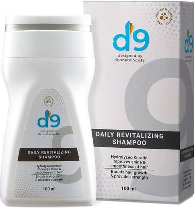 D9 Shampoo for Strong Long Hair & Hair Fall Control | Smooth & Shiny Hair