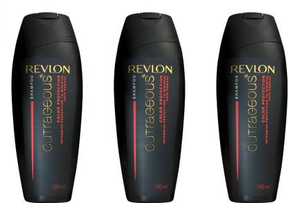 Revlon Outrageous Color Protection Hair Shampoo - 190 Ml x 3