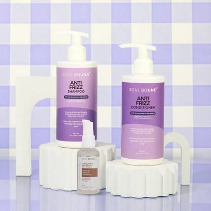 SOUL BOUND Anti-Frizz Shampoo, Conditioner & Serum