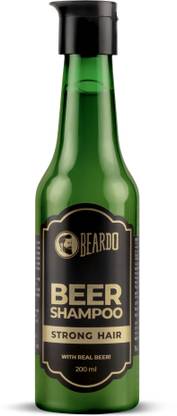 BEARDO BEER Shampoo for Men | Strong Hair | Nourishes & Reduces Hairfall with Argon Oil