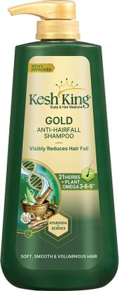 Kesh King Gold Anti Hairfall Shampoo, For Soft, Smooth & Voluminous Hair