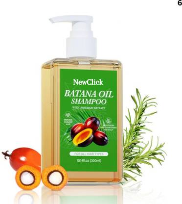 NewClick Moisturizing Shampoo – 100% Batana & Rosemary for Healthy Hair