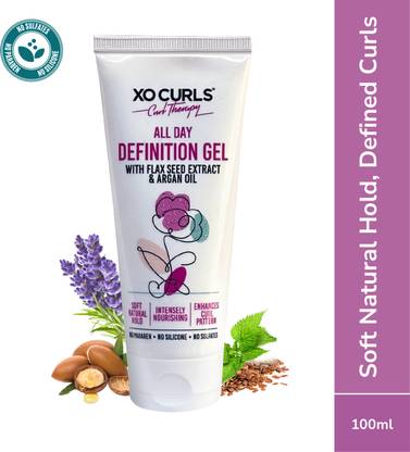 XO Curls All Day Definition Gel with Flax Seed & Argan Oil