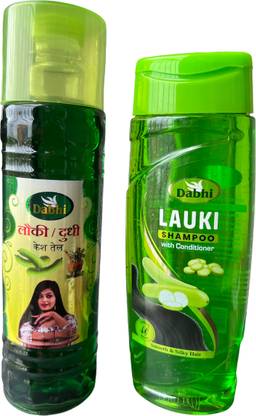 DABHI lauki shampoo & oil combo